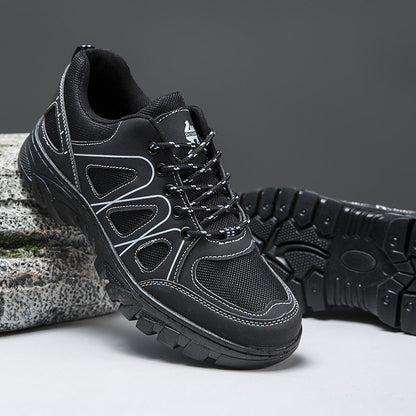 Damen Sneaker Atmungsaktiv Rutschfest Sport Outdoor Schwarz - Norvielle