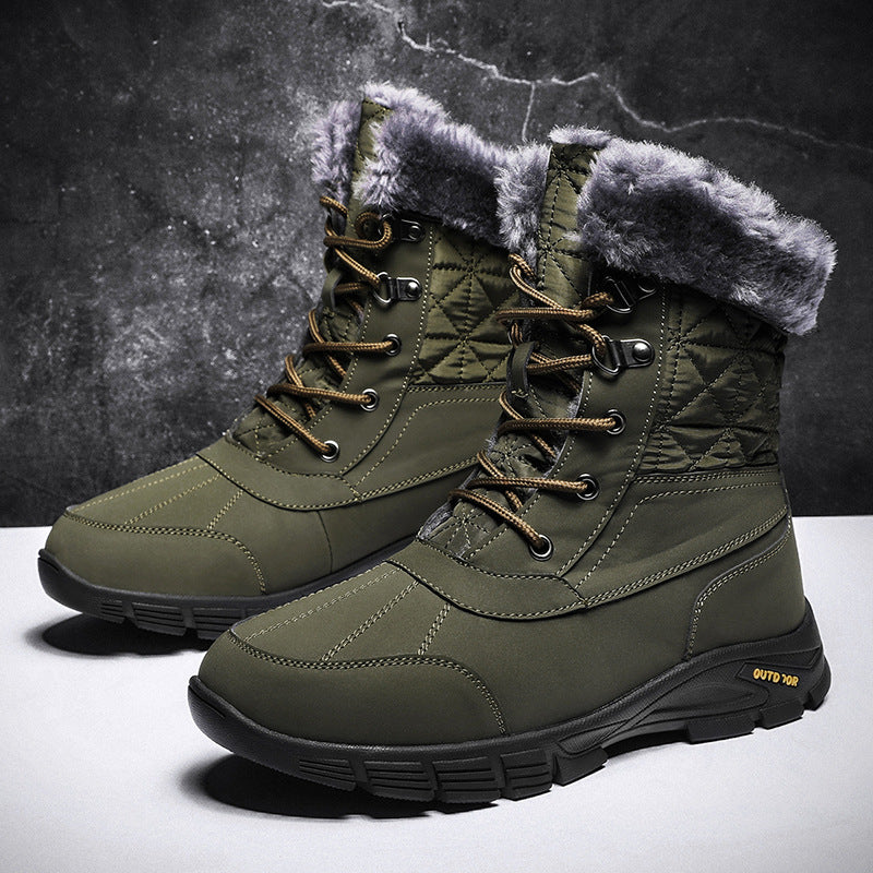 Damen Winterstiefel Weiches Innenfutter Warm