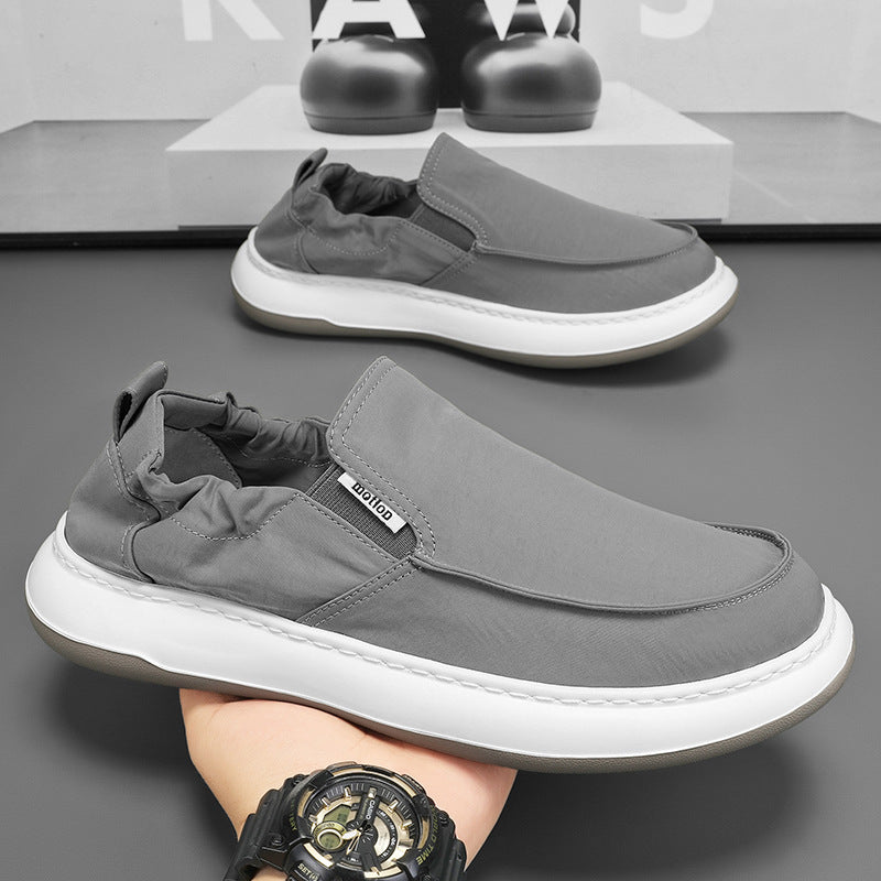 Damen Slip-On Sneaker Bequem Weiß - Norvielle
