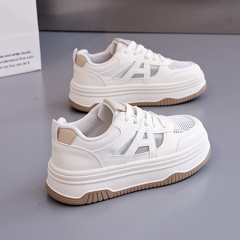 Damen Sneaker Hochsohle Modisch