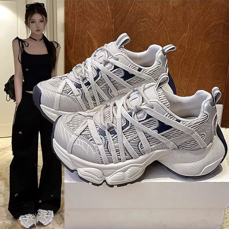 Damen Laufschuhe Sportlich Leicht Flexibel
