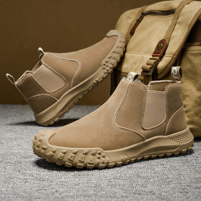 Damen Chelsea Stiefel Rutschfest Flexibel