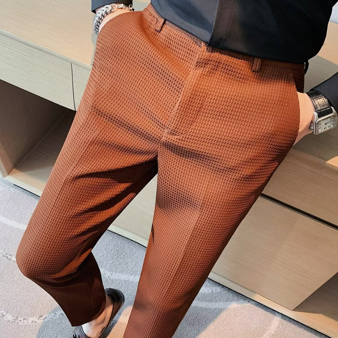 Herren Slim-Fit Hose Modern Frühlingslook