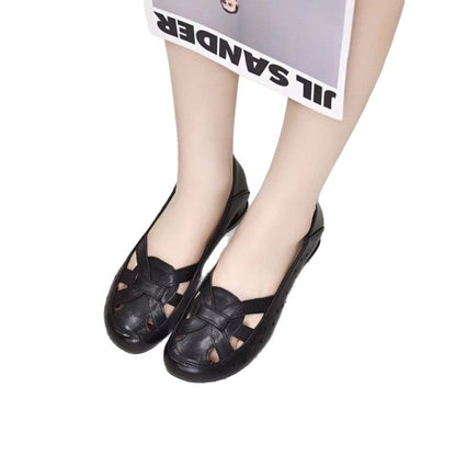 Damen Halbschuhe Elegante Cut-Outs Komfortschuhe