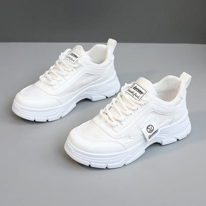 Damen Sneaker Chunky Sportlich Atmungsaktiv Bequem