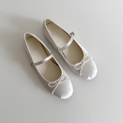 Damen Ballerinas Bequem Verstellbare Riemen