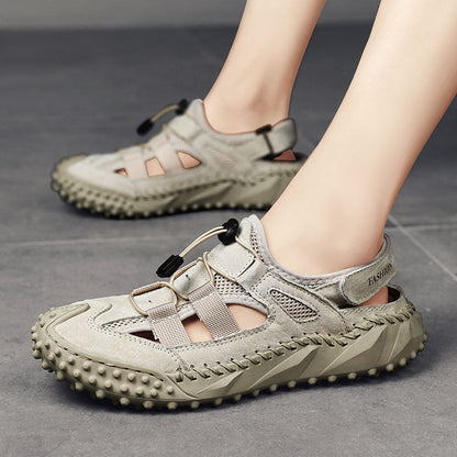 Damen Sandalen Schnellschnürsystem Bequem Modern