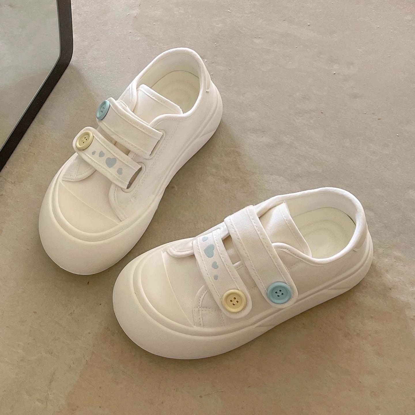 Damen Schuhe Klettverschluss Bequem Verstellbar - Norvielle