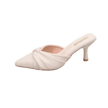 Damen Hochhackige Pumps mit Knotendesign