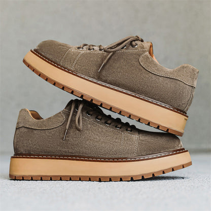 Damen Chunky Sneaker Bequem Weich Laufsohle
