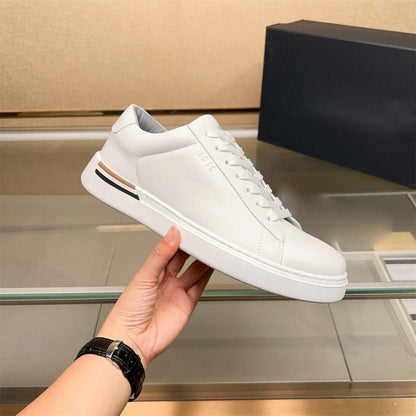 Damen Sneaker Leder Sportlich Elegant