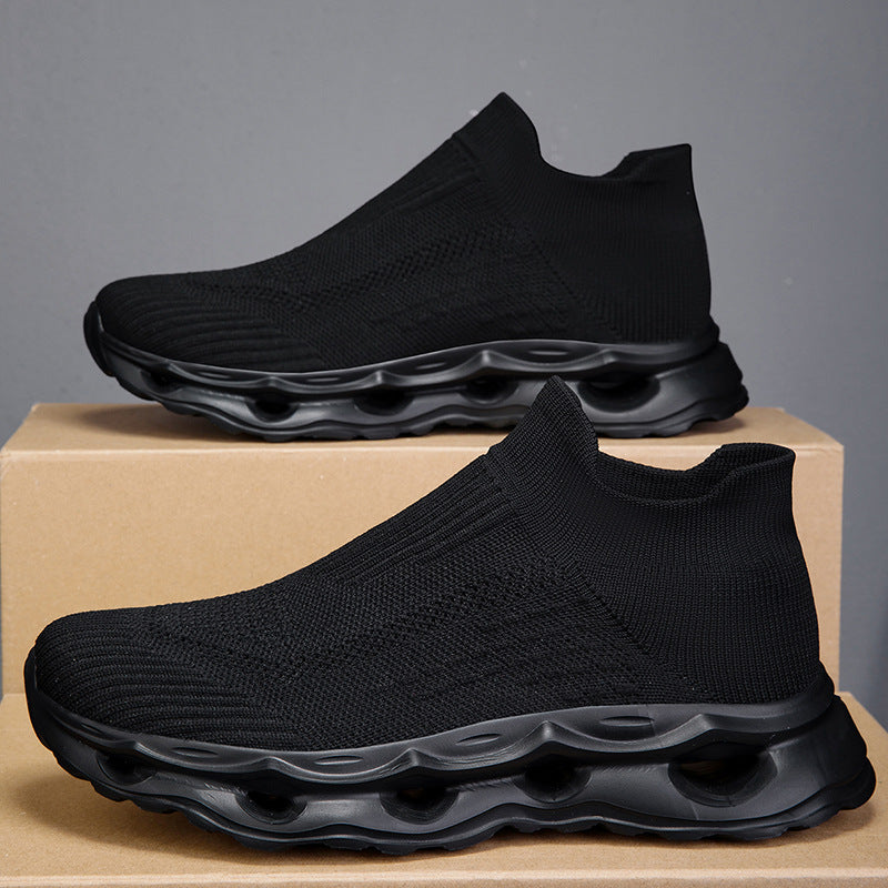 Damen Sneaker Elastisch Dämpfend Komfortschuhe