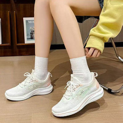 Damen Sneaker Atmungsaktiv Stoßdämpfend Bequem