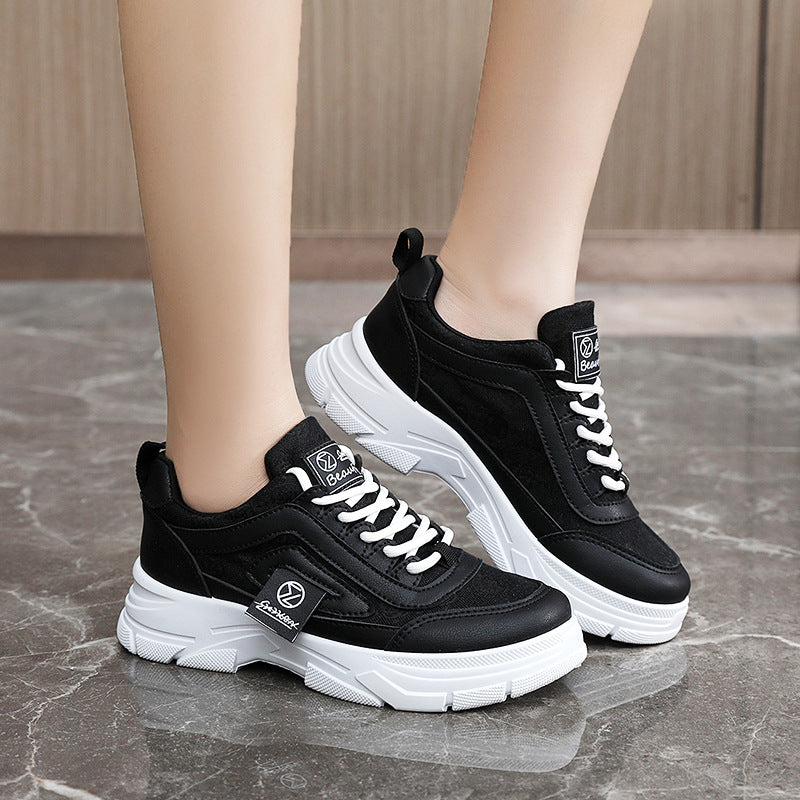 Damen Sneaker Chunky Sportlich Atmungsaktiv Bequem