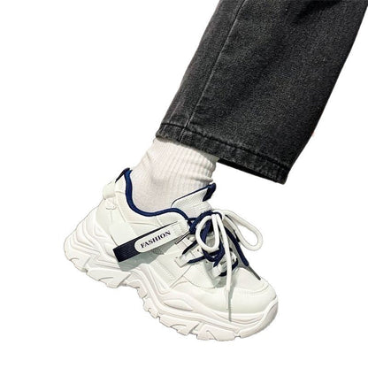 Damen Sneaker Bequem Rutschfest Chunky Modisch