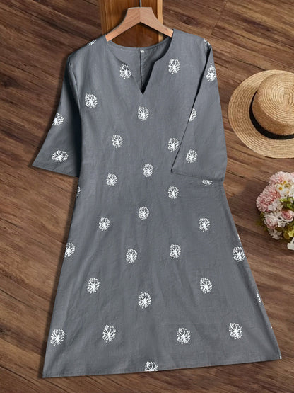 Damen Sommerkleid Leichtes Spitzenkleid Modern