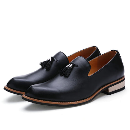 Damen Loafers Echtes Leder