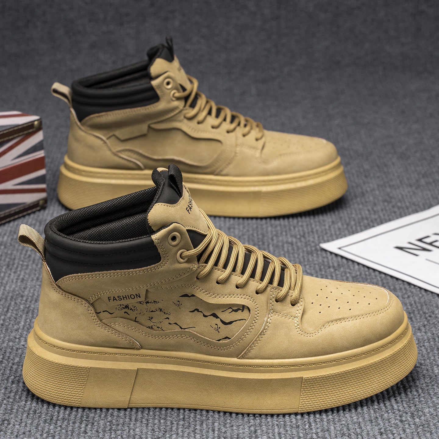 Damen High- Sneaker Knöchelstütze Weich