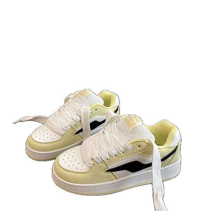 Damen Sneaker Sportlich Rutschfest Gummisohle