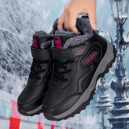 Damen Schnürstiefel Warm Winterstiefel Heidi Style