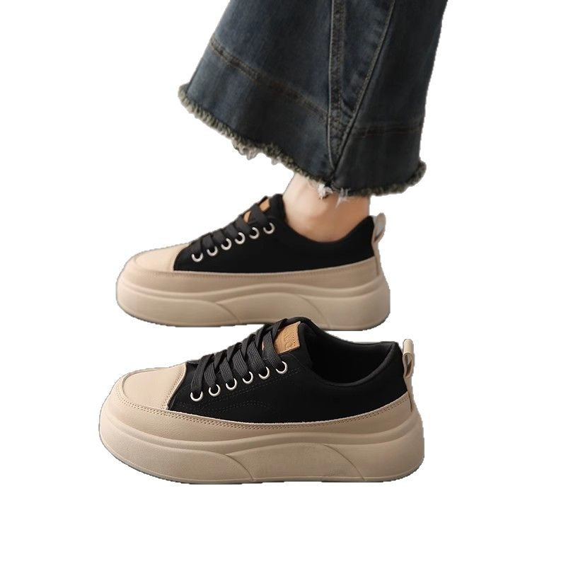 Damen Hochplateau Sneaker Chunky Bequem