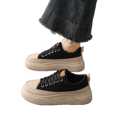 Damen Hochplateau Sneaker Chunky Bequem