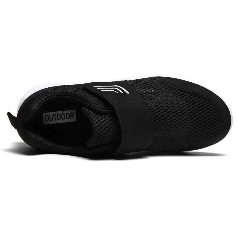 Damen Sneaker Sportlich Klettverschluss Komfortabel