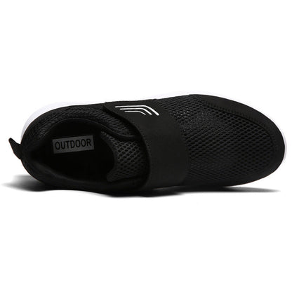 Damen Sneaker Sportlich Klettverschluss Komfortabel
