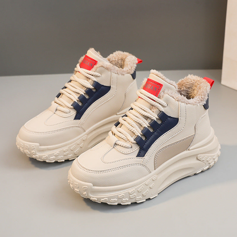 Damen Sneaker Hoch Sohle Komfortabel