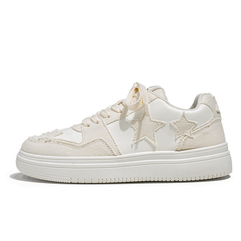 Damen Sneaker Lässig Modisch Sternenmuster