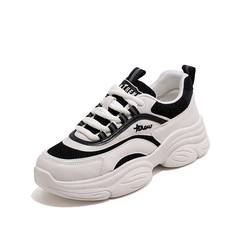 Damen Chunky Sneaker Atmungsaktives Mesh Komfortabel