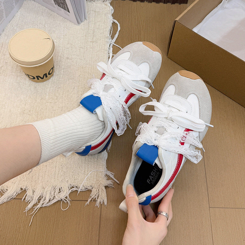 Damen Sneaker Atmungsaktiv Weich Trendig