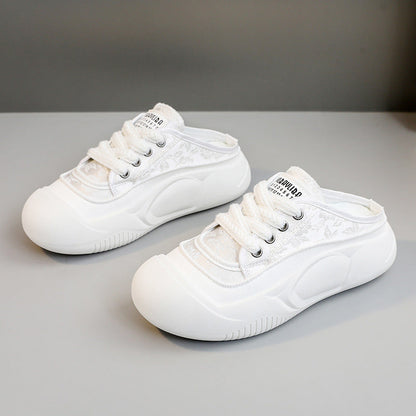 Damen Sneaker Blumenmuster Weich Bequem