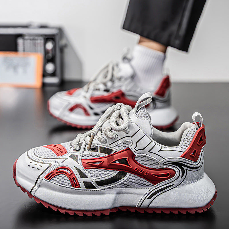 Damen Sneaker Sportlich Stoßdämpfend Futuristisch - Norvielle