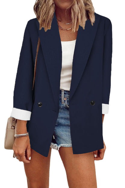 Damen Blazer Oversized Elegant