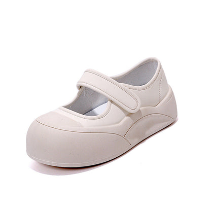 Damen Clogs Sneaker Bequem Klettverschluss Rutschfest