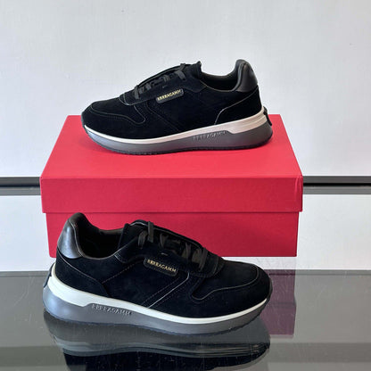 Damen Sneaker Rutschfest Wildleder