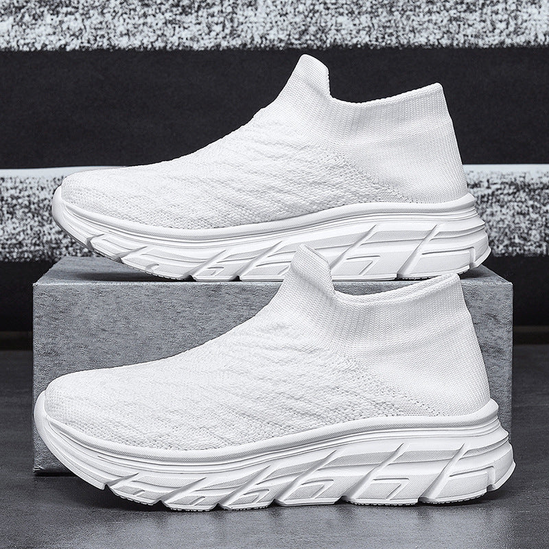 Damen High- Sneaker Elastisch Bequem