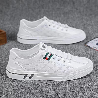Damen Sneaker Elegante Leder Schuhe