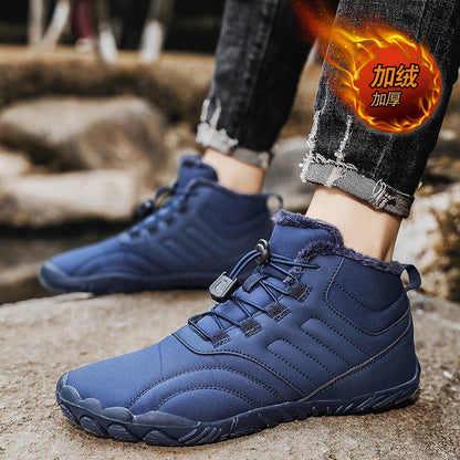 Damen Winter Sneaker Isoliert Rutschfest Schnellschnürsystem - Norvielle