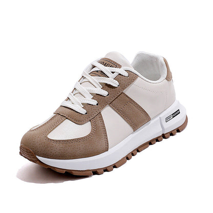 Damen Sneaker Sportlich Tiermuster
