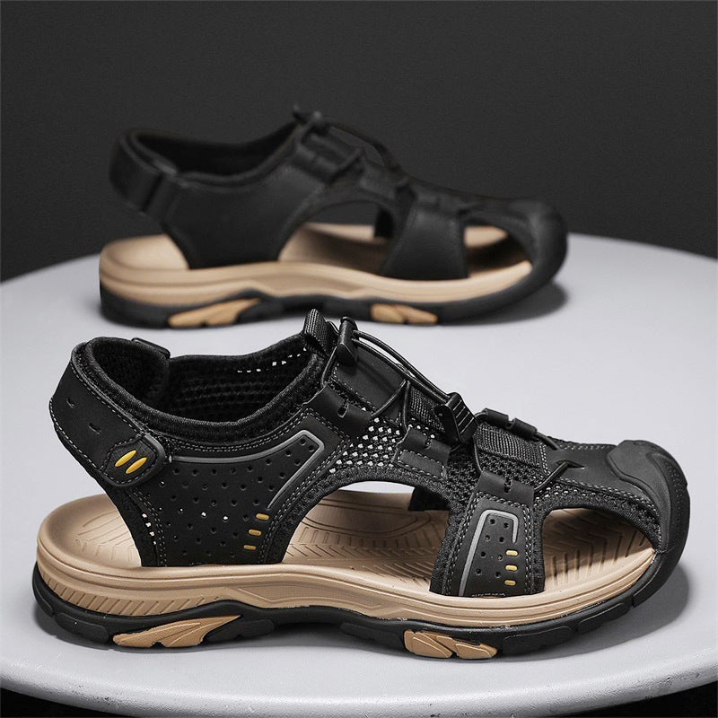 Damen Sandalen Sommer Atmungsaktives Mesh Bequem