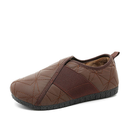Damen Hausschuhe Warm Fleece Innenfutter Rutschfest