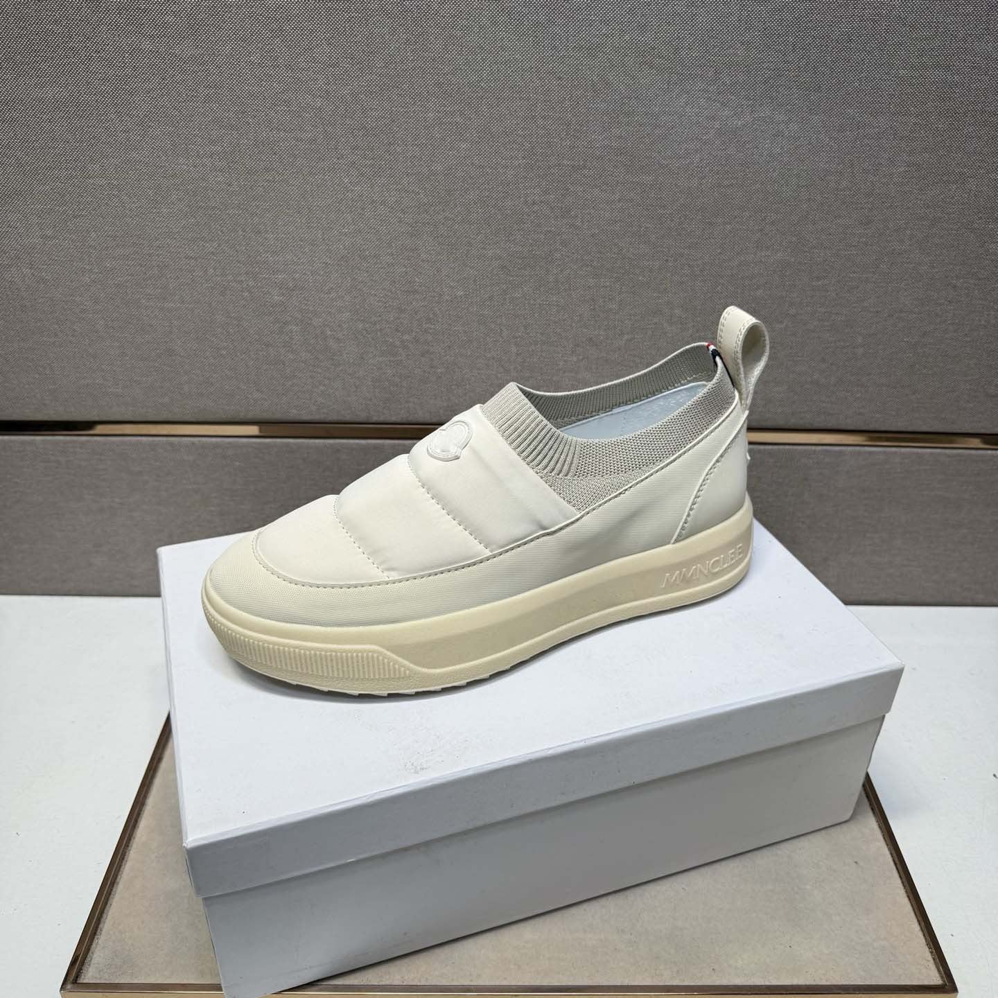 Damen Slip-On Sneaker Weich Elastisch Bequem