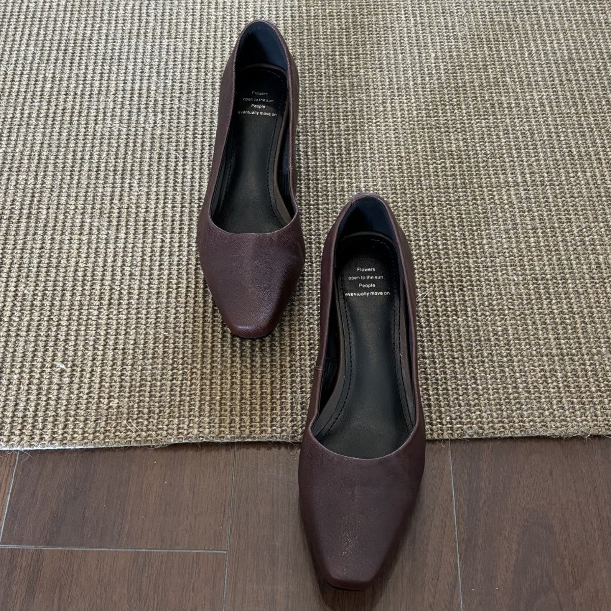 Damen Schuhe Quadratische Zehenpartie Flexibles Fußbett Elegant wird