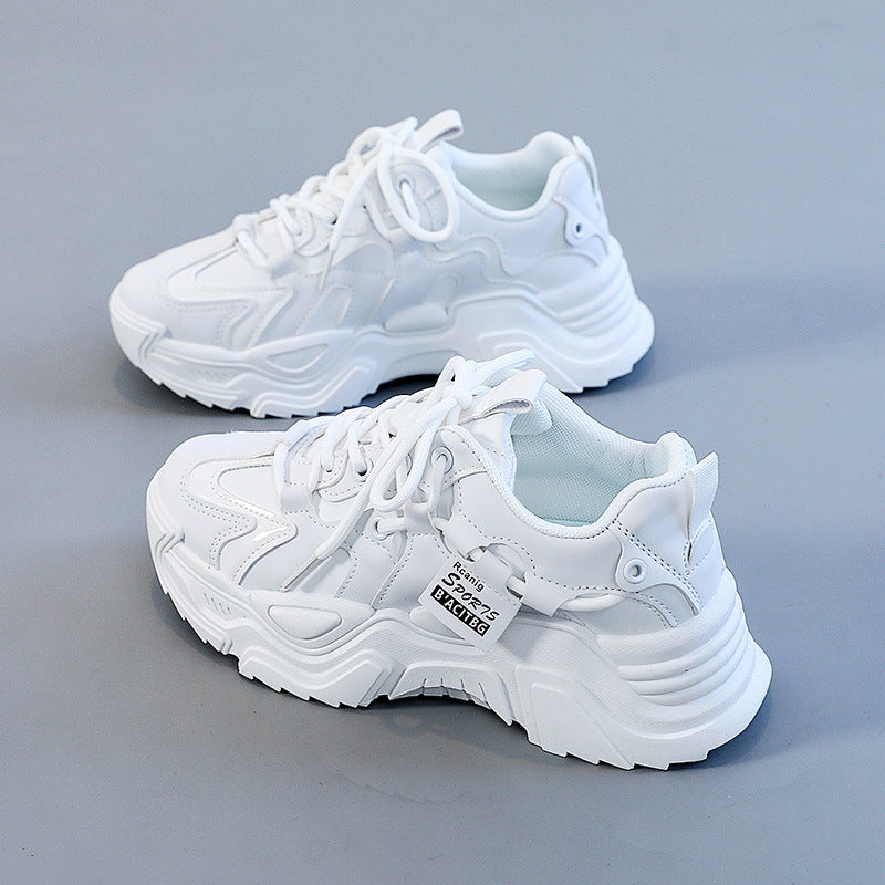 Damen Sneaker Chunky Atmungsaktives Obermaterial