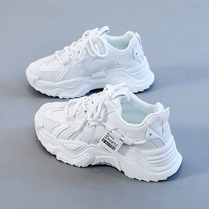 Damen Sneaker Chunky Atmungsaktives Obermaterial