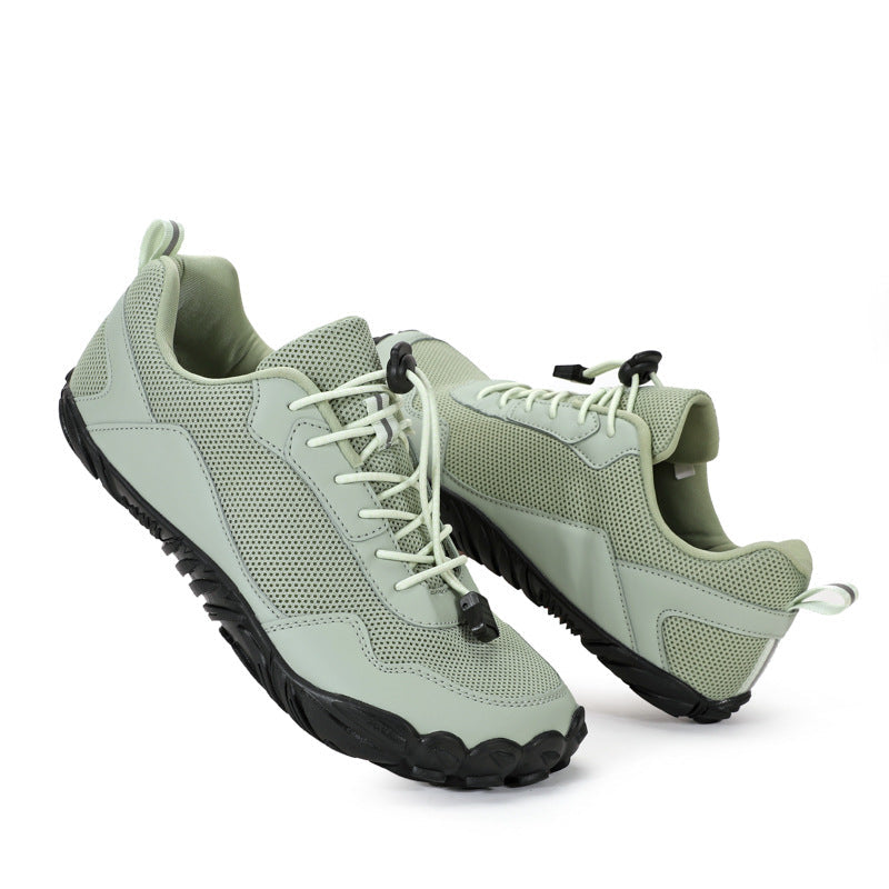 Damen Laufschuhe Atmungsaktiv Rutschfest Schnellschnürsystem