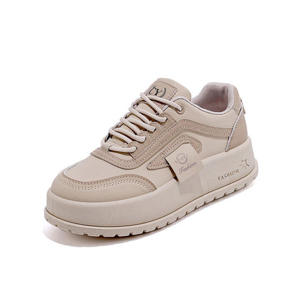 Damen Hochplatformsneaker Bequem Modisch