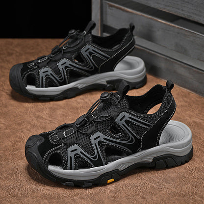 Damen Sport Sandalen Atmungsaktives Mesh Schnellschnürsystem